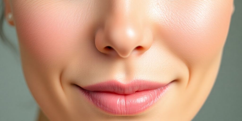 Radiant, clear skin with natural glow