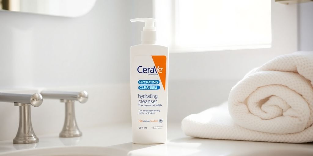 CeraVe soap bottle for dry skin
