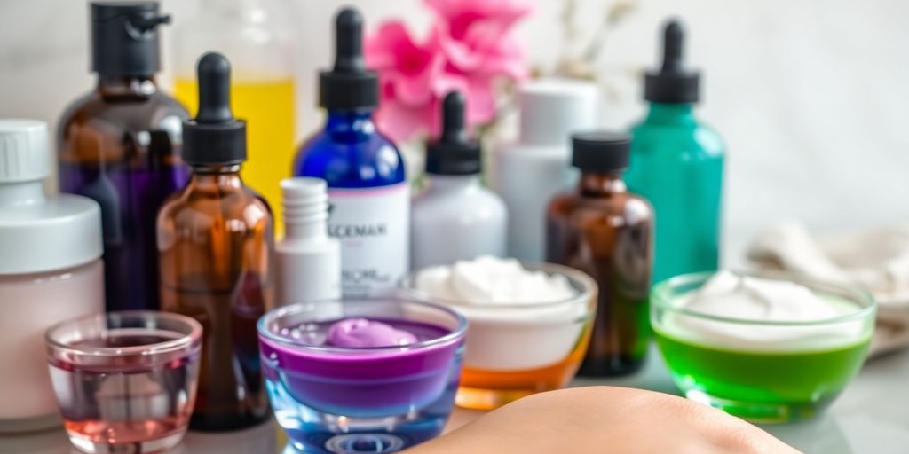 Glowing skin, skincare ingredients, radiant complexion.