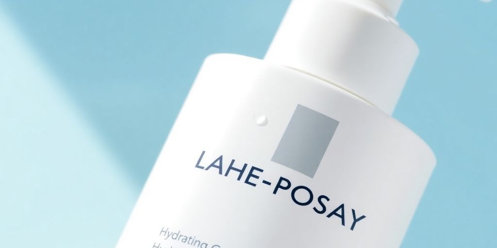 La Roche Posay hydrating cleanser.
