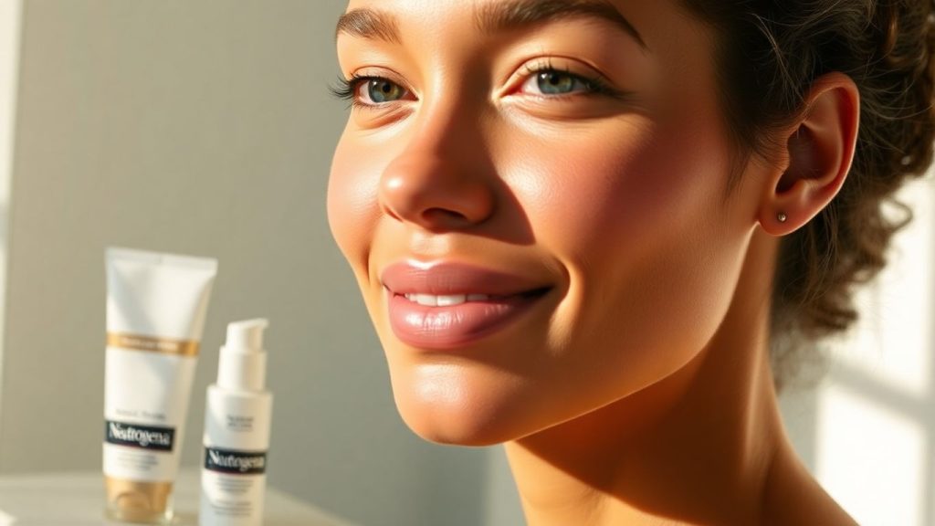 Woman with bright, even-toned skin